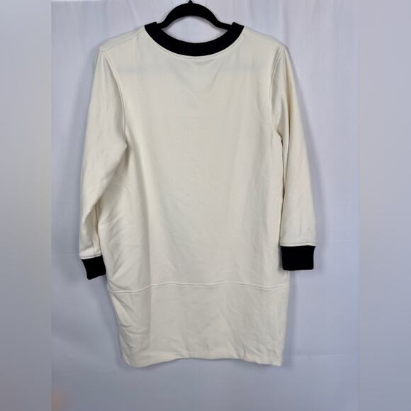 HATCH Lara Jersey Dress Cream/Black Size 1 Maternity - Picture 8 of 11